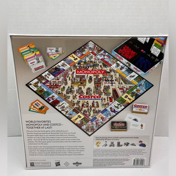 Costco Special Edition Monopoly Board Game, New in Box Sealed - Picture 2 of 4